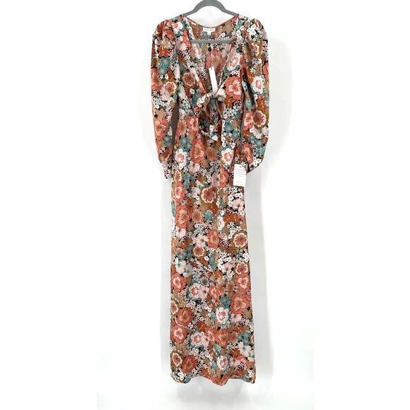 For Love & Lemons Polly Floral Maxi Dress - Picture 3 of 10